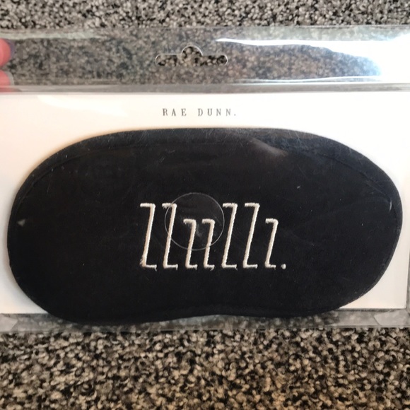 RAE DUNN Sleeping Mask ZZzzZZz - Picture 1 of 3